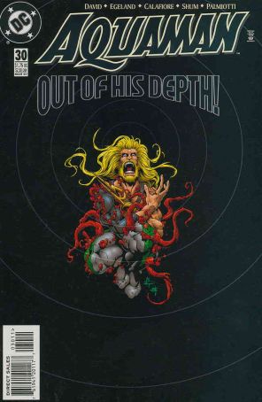 Aquaman (5th Series) 30 published by DC with cover art by Jim Calafiore