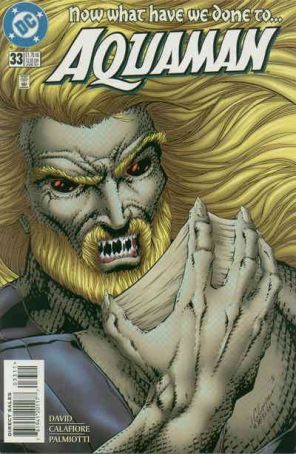 Aquaman (5th Series) 33 published by DC with cover art by Jim Calafiore