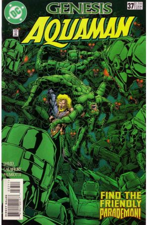 Aquaman (5th Series) 37 published by DC with cover art by Jim Calafiore