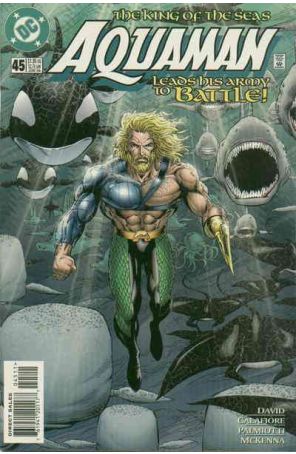 Aquaman (5th Series) 45 published by DC with cover art by Ron Lim