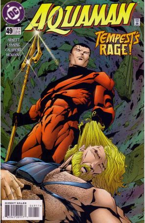 Aquaman (5th Series) 49 published by DC with cover art by Jim Calafiore