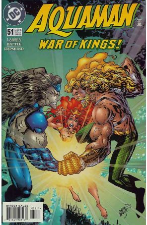 Aquaman (5th Series) 51 published by DC with cover art by Erik Larsen