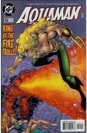 Aquaman (5th Series) 52 published by DC with cover art by Erik Larsen