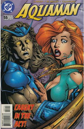 Aquaman (5th Series) 55 published by DC with cover art by Mike S. Miller