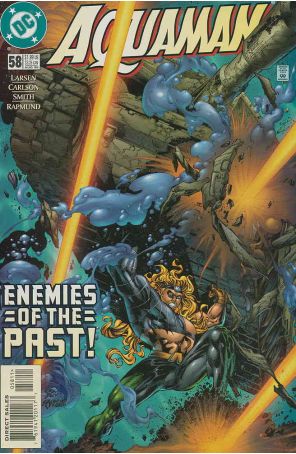 Aquaman (5th Series) 58 published by DC with cover art by Eric Battle