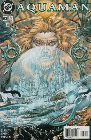 Aquaman (5th Series) 63 published by DC with cover art by Michael W. Kaluta
