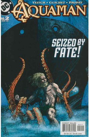 Aquaman (6th Series) 2 published by DC with cover art by Alex Maleev
