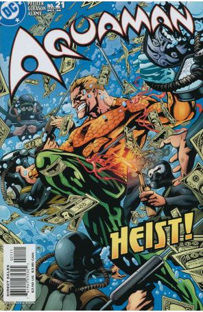 Aquaman (6th Series) 21 published by DC with cover art by Patrick Gleason