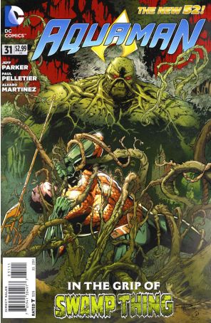 Aquaman (7th Series) 31 published by DC with cover art by Paul Pelletier