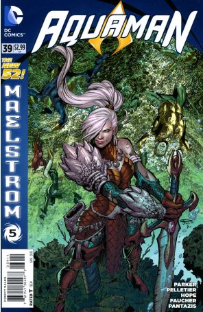 Aquaman (7th Series) 39 published by DC with cover art by Paul Pelletier