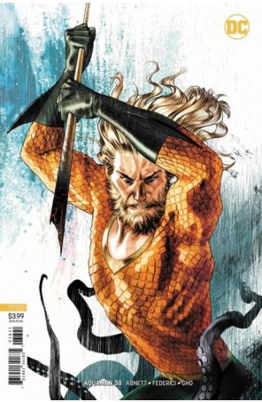 Aquaman (8th Series) 38A published by DC with cover art by Joshua Middleton