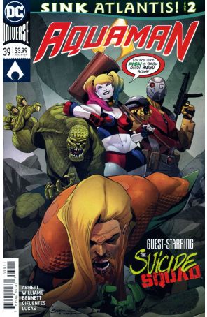 Aquaman (8th Series) 39 published by DC with cover art by Rafael Sandoval