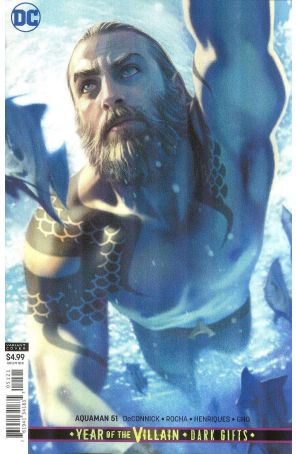 Aquaman (8th Series) 51A published by DC with cover art by Joshua Middleton