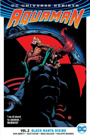 Aquaman (8th Series) TPB 2 published by DC with cover art by Brad Walker