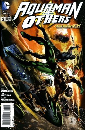 Aquaman and the Others 2 published by DC with cover art by Ivan Reis