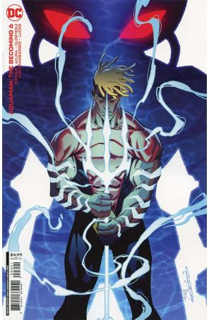 Aquaman: The Becoming 6A published by DC with cover art by Khary Randolph