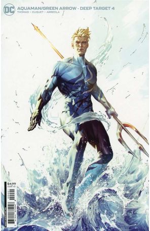 Aquaman/Green Arrow-Deep Target 4A published by DC with cover art by Kael Ngu