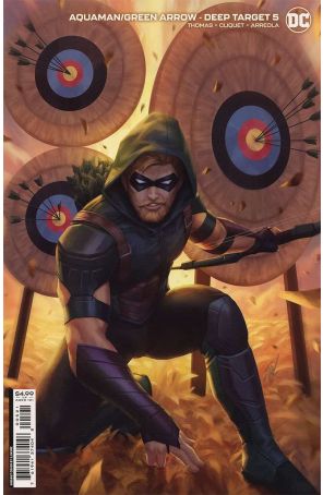 Aquaman/Green Arrow-Deep Target 5A published by DC with cover art by Ejikure