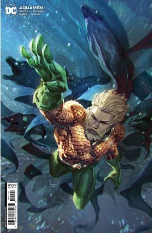 Aquamen 1A published by DC with cover art by Kael Ngu