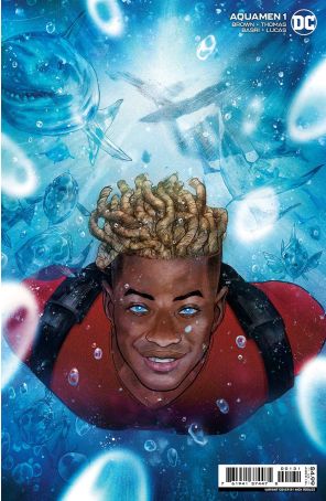 Aquamen 1B published by DC with cover art by Nick Robles
