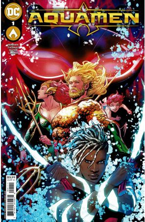 Aquamen 1 published by DC with cover art by Travis Moore