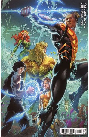 Aquamen 6B published by DC with cover art by Philip Tan