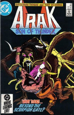 Arak Son of Thunder 42 published by DC