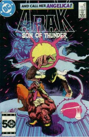 Arak Son of Thunder 49 published by DC with cover art by Tony DeZuniga