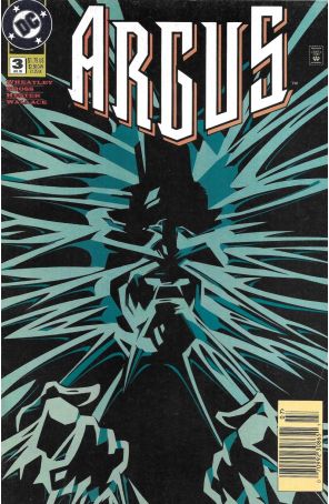 Argus 3 (Newsstand) published by DC with cover art by Phil Hester