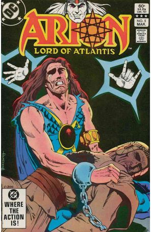 Arion, Lord of Atlantis 5 published by DC with cover art by Jan Duursema