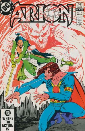 Arion, Lord of Atlantis 6 published by DC with cover art by Jan Duursema