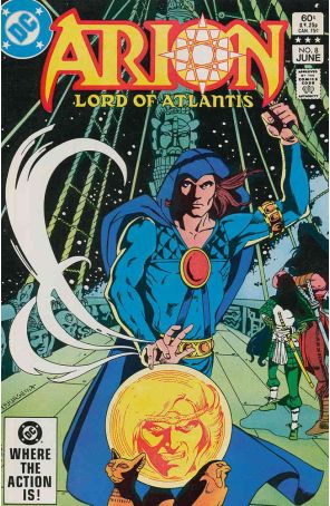 Arion, Lord of Atlantis 8 published by DC with cover art by Jan Duursema