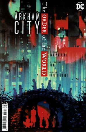 Arkham City: The Order of the World 1 published by DC with cover art by Sam Wolfe Connelly