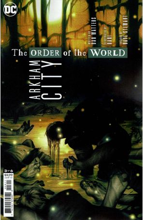 Arkham City: The Order of the World 3 published by DC with cover art by Sam Wolfe Connelly