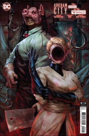 Arkham City: The Order of the World 5A published by DC with cover art by Derrick Chew