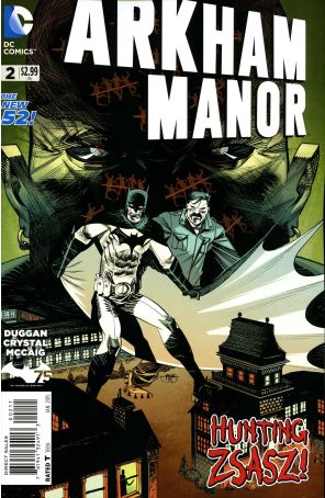 Arkham Manor 2 published by DC with cover art by Shawn Crystal
