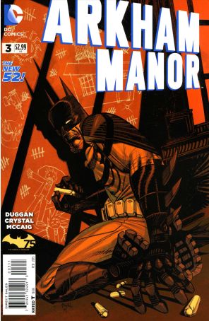 Arkham Manor 3 published by DC with cover art by Shawn Crystal
