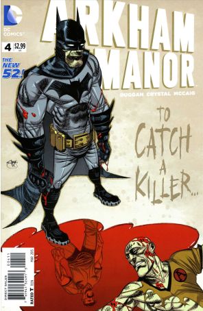 Arkham Manor 4 published by DC with cover art by Shawn Crystal