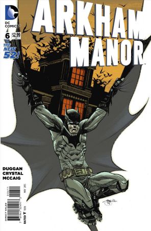 Arkham Manor 6 published by DC with cover art by Shawn Crystal
