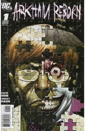 Arkham Reborn 1 published by DC with cover art by Frazer Irving