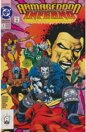 Armageddon: Inferno 3 published by DC with cover art by Michael Netzer