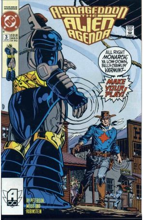 Armageddon: The Alien Agenda 3 published by DC with cover art by Dick Giordano