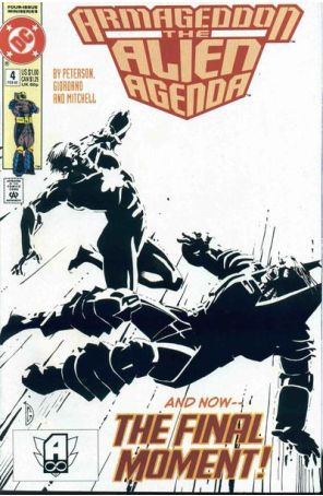 Armageddon: The Alien Agenda 4 published by DC with cover art by Dick Giordano