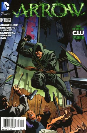 Arrow (DC) 3 published by DC with cover art by Phil Hester