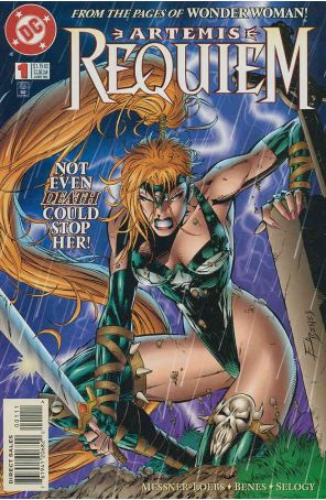 Artemis: Requiem 1 published by DC with cover art by Ed Benés