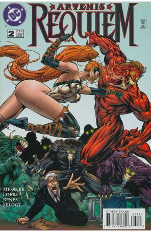Artemis: Requiem 2 published by DC with cover art by Ed Benés