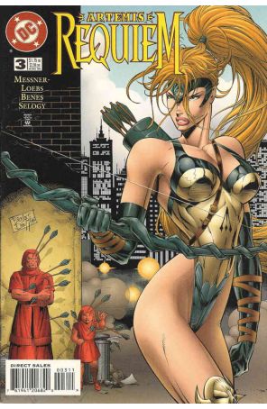 Artemis: Requiem 3 published by DC with cover art by Ed Benés
