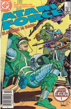 Atari Force 10 (Newsstand) published by DC with cover art by José Luis García-López
