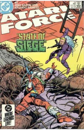 Atari Force 15 published by DC with cover art by Eduardo Barreto