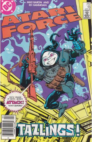 Atari Force 16 (Newsstand) published by DC with cover art by Paris Cullins